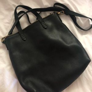 madewell small zip top transport tote 🌈